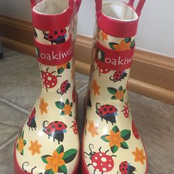 Toddler girl rain boots size 6