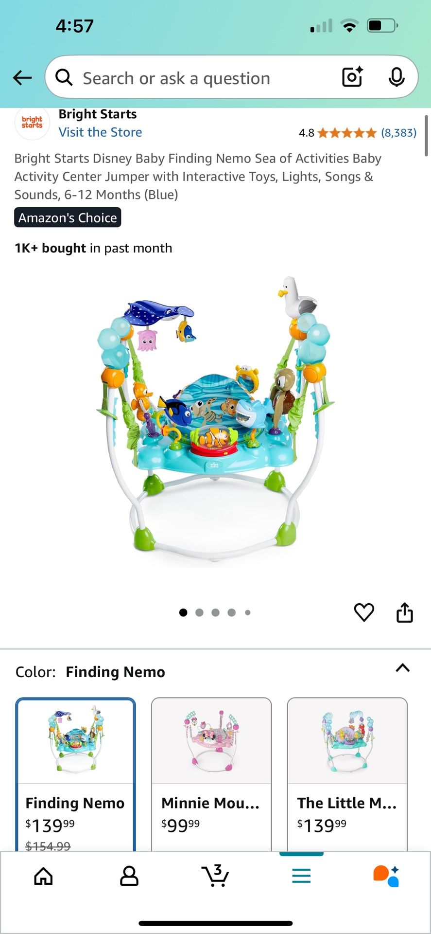Disney Finding Nemo Jumper