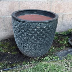 Vigoro Blue Ceramic Pot Large 