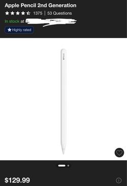Apple Pencil 2nd Generation