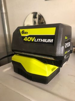 Ryobi battery and charger