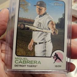 Detroit Tigers Miguel Cabrera Baseball Cards 