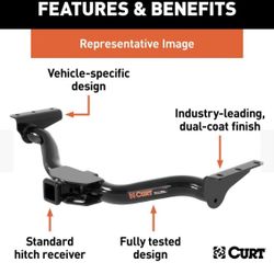 Curt 13435 Trailer Hitch Subaru Forrester, 2014-2018 New