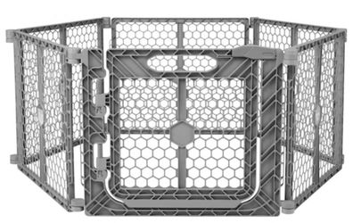 Every yay in the zone pet gate and playpen