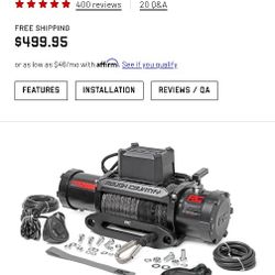 Rough Country 12,000-LB Pro Series Winch