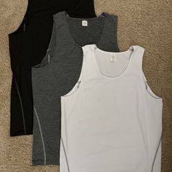Sleeveless Compression Fit Shirts(3) 