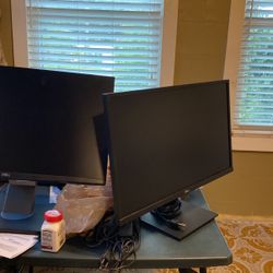 Two 24 Inches Dell Monitors E2420H