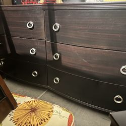 Two Piece Dresser And Nightstand 
