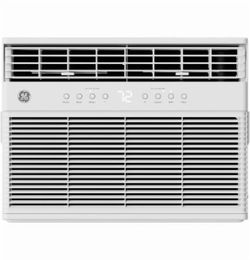 GE 8 000 BTU Smart Heat/Cool Window Air Conditioner for Medium Rooms up to 350 Sq. Ft
