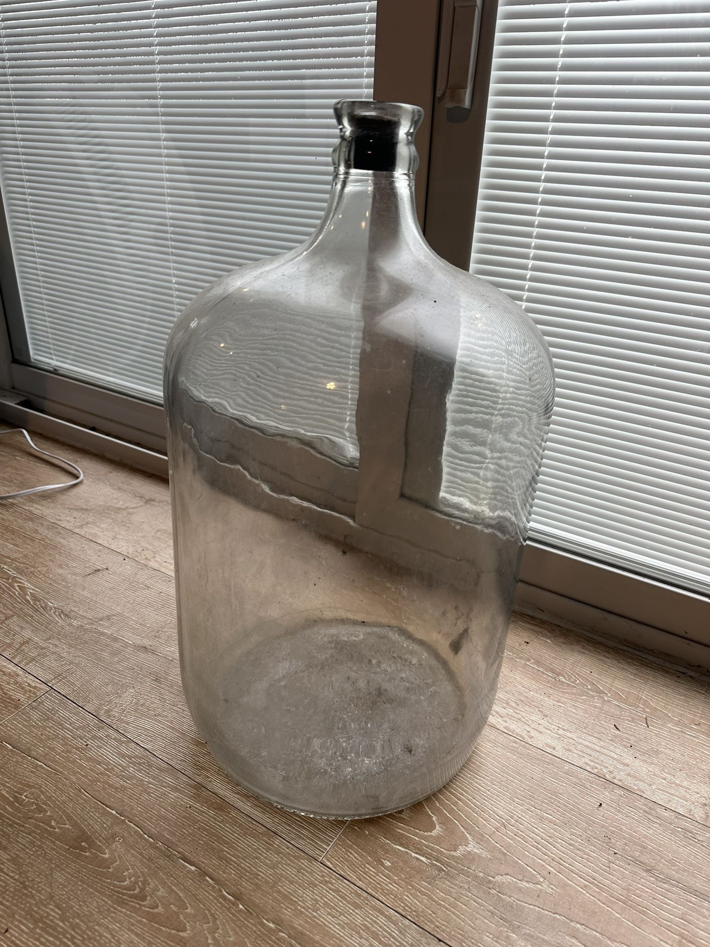 Vintage Glass Water Jug