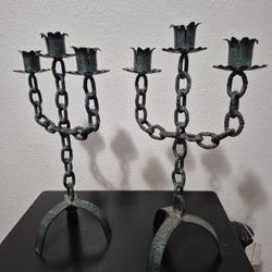 Wrought Iron Candelabra