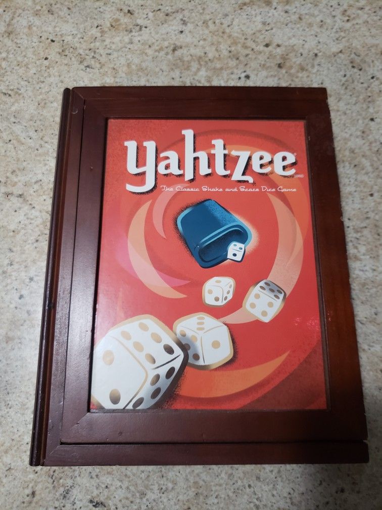 Yahtzee Vintage Board Game 