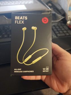 Beats Flex Wireless Earphones Yellow