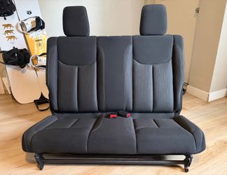 jeep wrangler jk 2dr rear seat - cloth