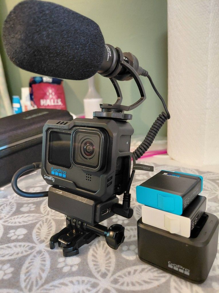 GoPro 10 With HQ New Microphone 