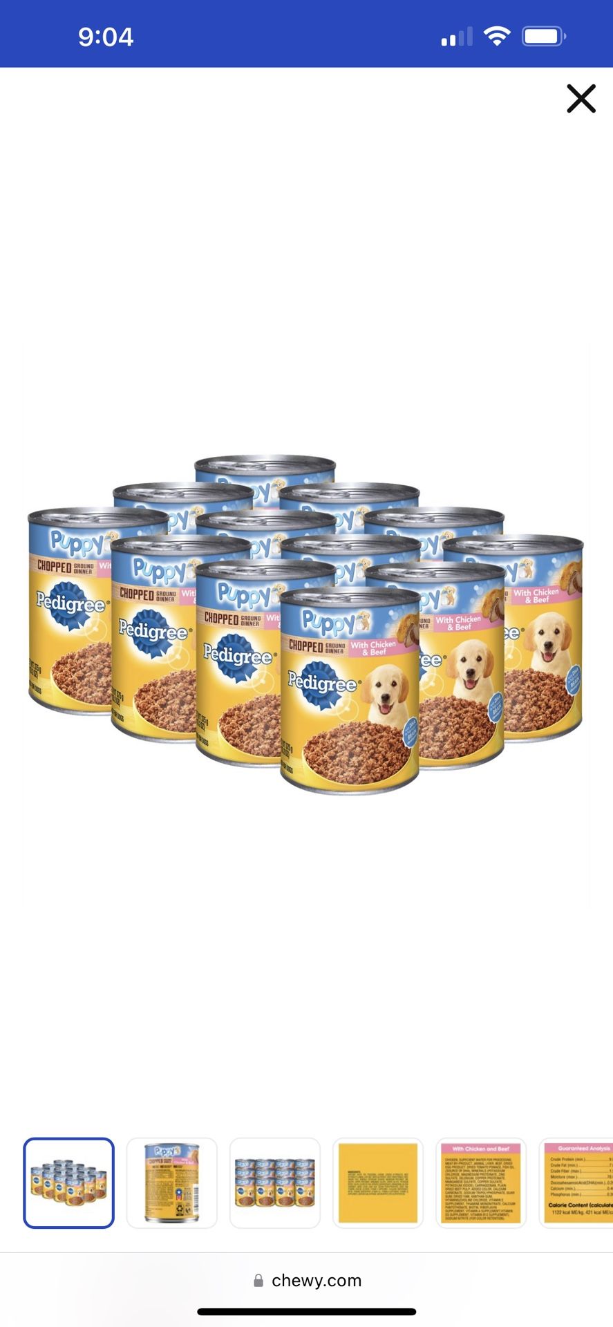 Pedigree chicken And Beef