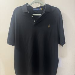 Ralph lauren Polo Black   Shirt Large