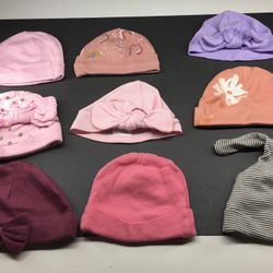 Baby Girl Swoosh Hat Bundle 