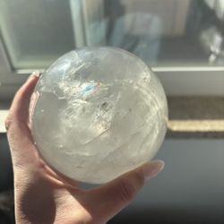 Large Clear Quartz Sphere 