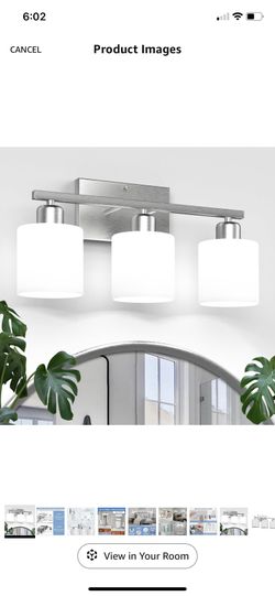 3 Light Vanity Light Fixture