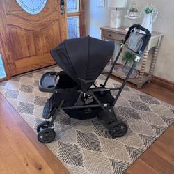 Joovy Caboose Graphite Stand-On Tandem Stroller