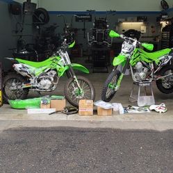 2019 and 2021 Kawasaki Klx140