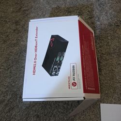 AV Access HDBaseT 4K HDMI Extender Over Cat5e/6/6a/7 4K@60Hz 130ft, 1080P@60Hz 230ft, HDR10+, HDMI 2.0 YUV4:4:4, UltraHD, HDCP 2.2, 18Gbps, Plug & Pla