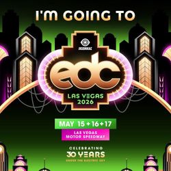 3 Day GA+  EDCLV 2026 wristband 
