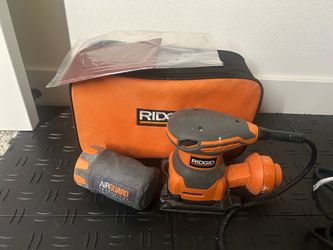 RIDGID 2.4 Amp Corded 1/4 Sheet Sander with AIRGUARD Technology