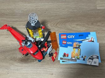 LEGO City Fire Rescue Helicopter 60281 Retired Set