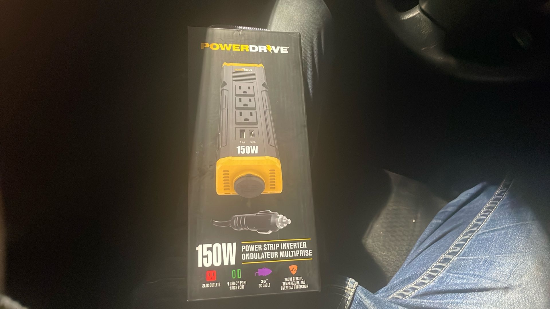 PowerDrive 150W Power Strip Inverter