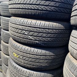 225/60r18 Bridgestone Tires Cón 80% De Vida Las 4 