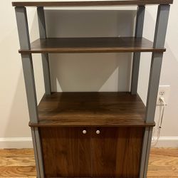 3-Tier Rolling Microwave Cart