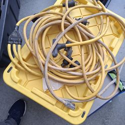 Elextrical extension cord thick heavy duty 25'