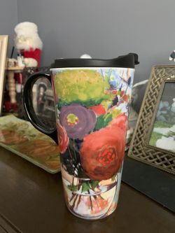 Mug with lid new, cypress brand