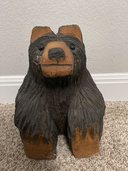 Vintage Hand Sculpted Bear