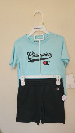 Champion Kids T-Shirt and Shorts Set