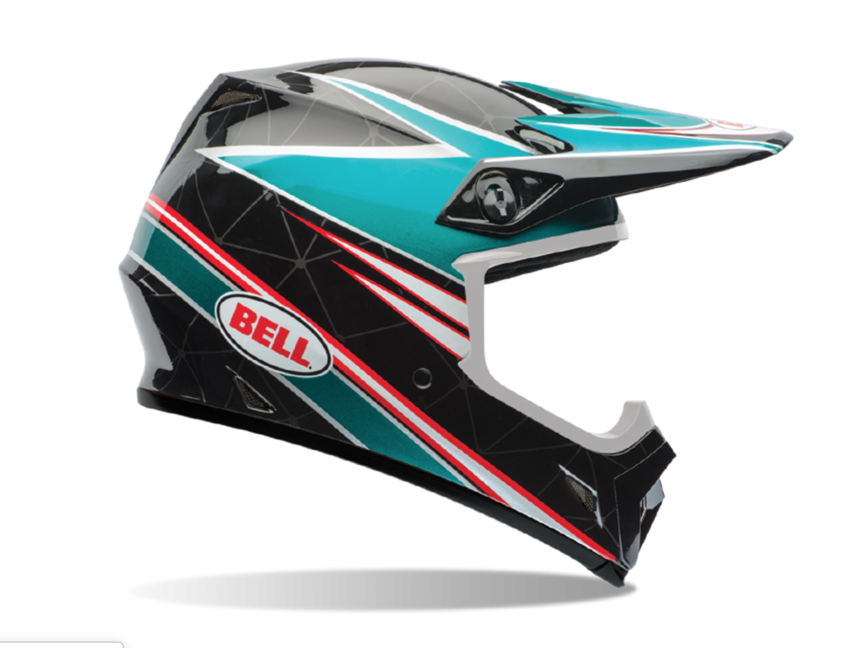 Bell Powersports MX-9 Airtrix Paradise MX ATV Motocross Helmet Mens