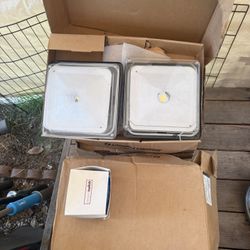 Outdoor Integrated LED Canopy Lights 