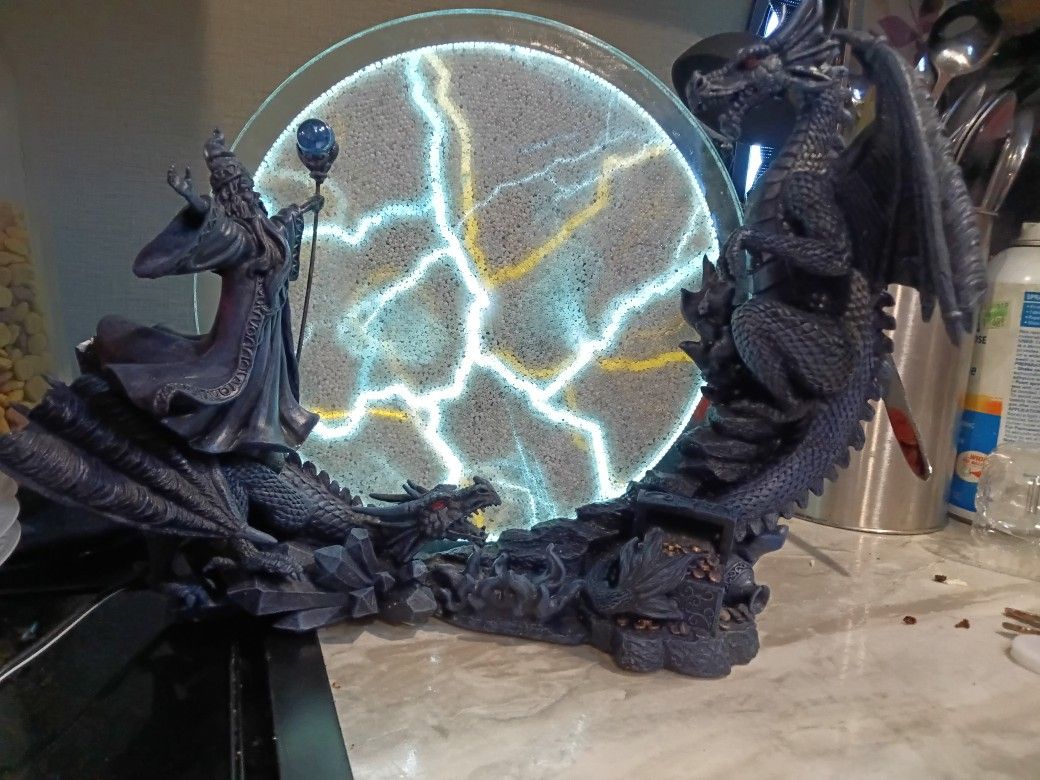 Dragon And Wizard Touch Light