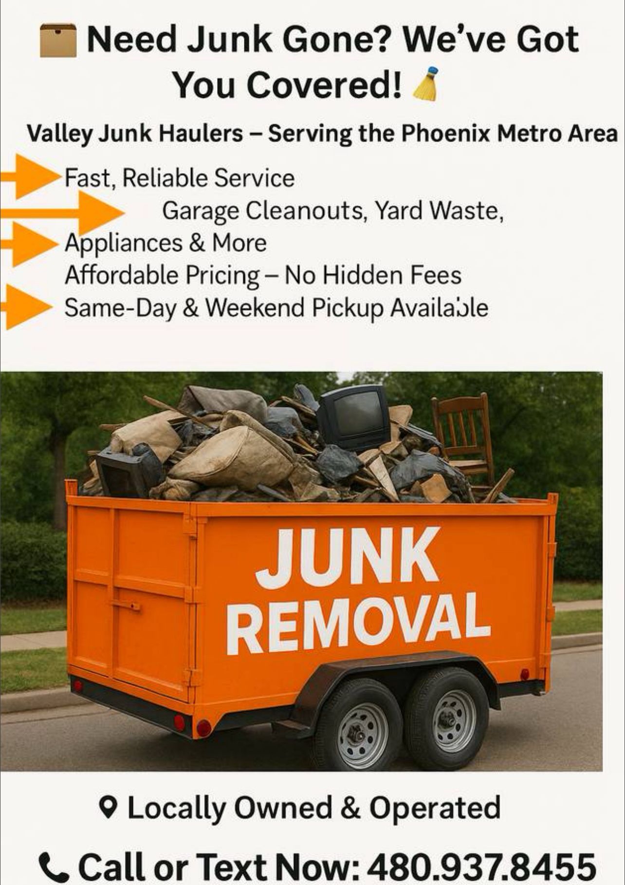 Need Junk To Be Gone?