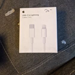 USB -C To Lightening Cable