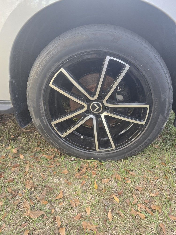 4 -20 Inch Rims With Tires