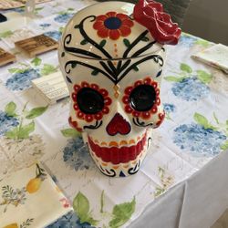 Calavera Cookie Jar