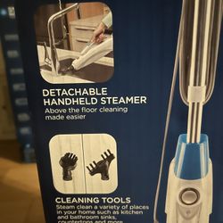 NEW Bissell 2 IN 1-Steam Mop AND Hand Held Steamer 