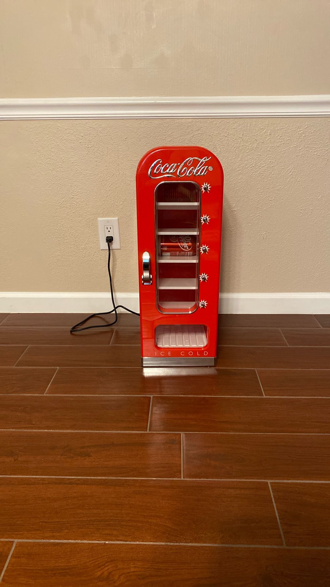 Coca-Cola Mini Fridge Retro Refrigerator