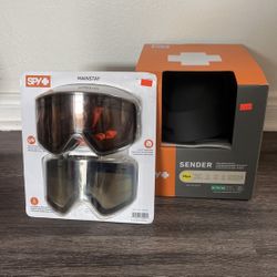 Spy Goggles And Helmet