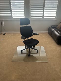 Glass Desk Mat