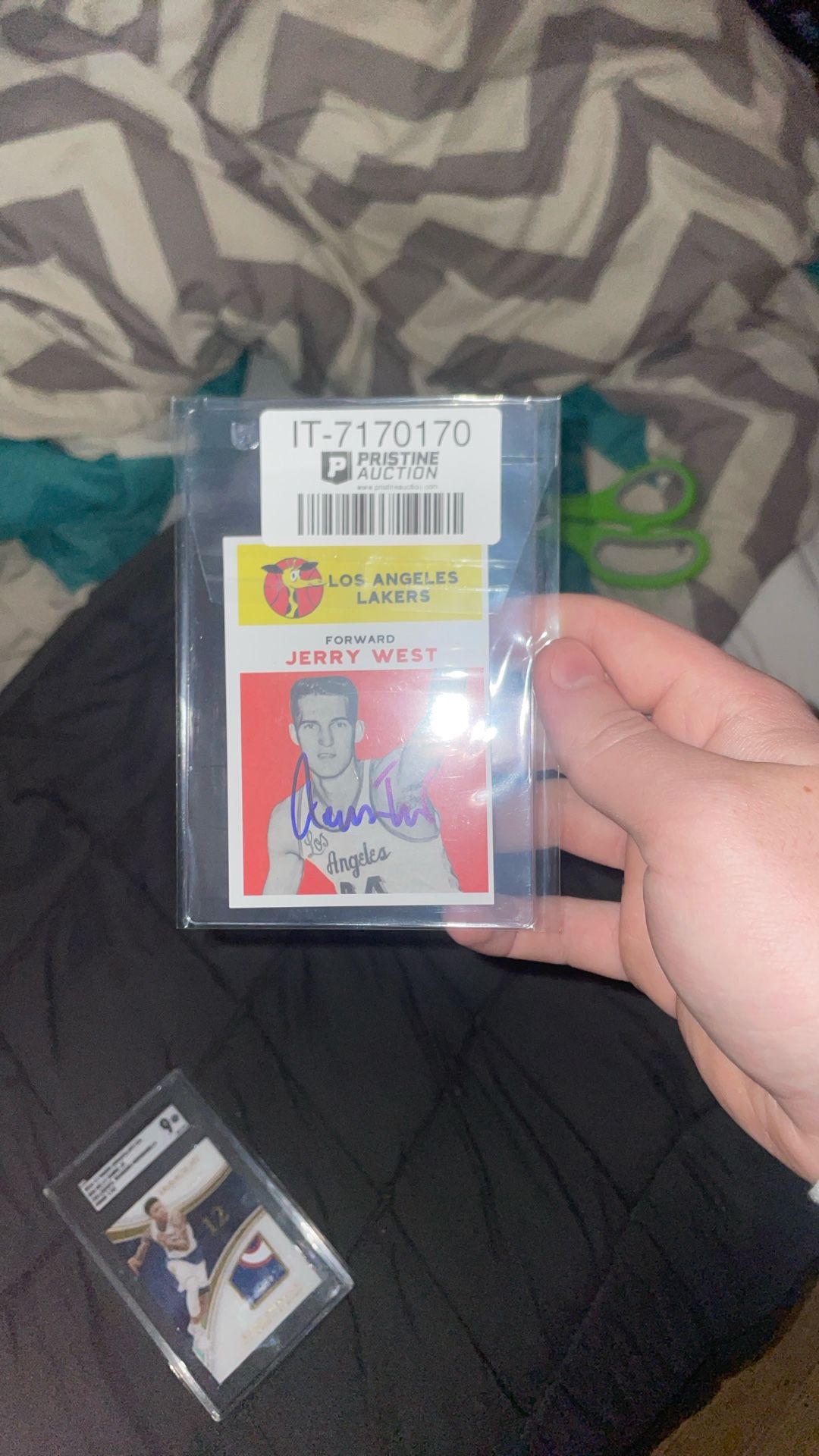 Signed Rookie Reprint Jerry West