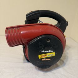 Homelite Zip Start Vac Attack Leaf Blower/Vacuum & Mulcher NOT TESTED 